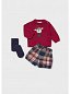 Conjunto de vestir bebe niño MAYORAL newborn con leotardos 16-02265-026